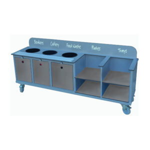 Aqua Smart Clearing Trolley - 4 Shelf