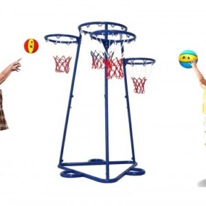 Basket Ball Trainer with 4 hoops.