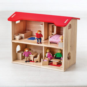 Complete Wooden Dolls House