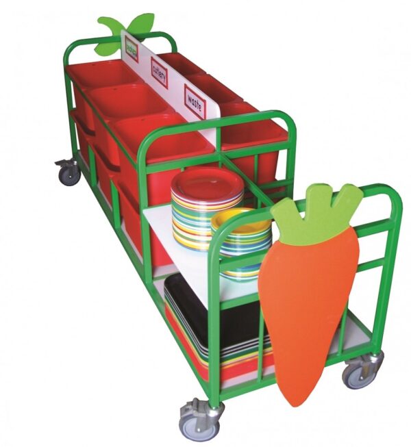 Double Sided Clearing Trolley