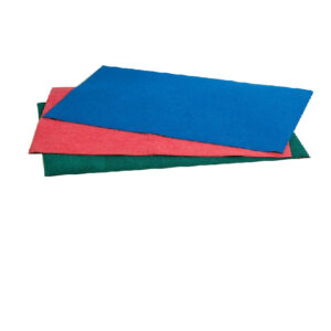 Fresca Water Play Matting in three different colours, red, green and blue