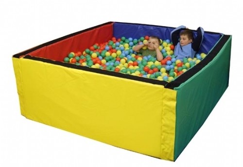 Child playing in a Large Ball Pool with Cover