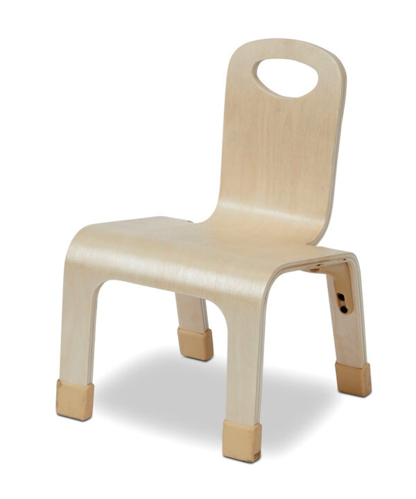 Children’s Wooden One Piece Stacking Chair