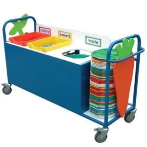 Panelled Front Clearing Trolley