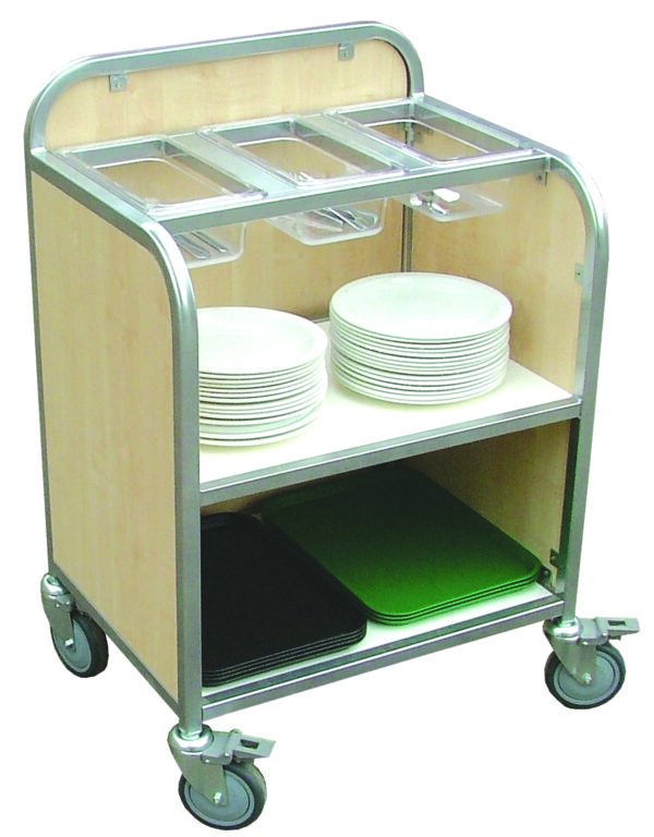 Compact Cutlery Trolley
