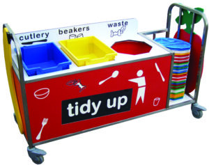 Stainless Steel Waste Trolley