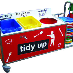 Stainless Steel Waste Trolley