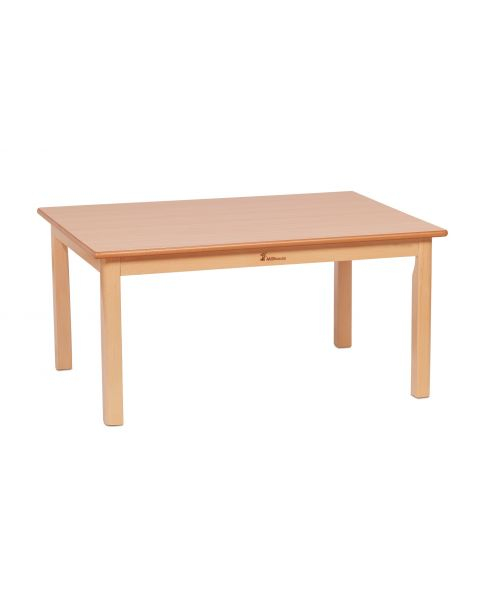 Rectangular Wooden Classroom Table