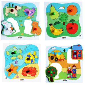 Wooden Peg Puzzles