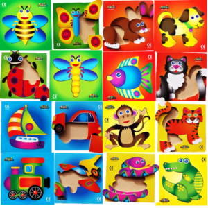 Wooden Tray Puzzles