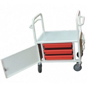 Small Lockable Cooking Trolley