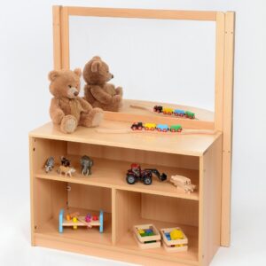 Room Scene Storage with Dry Wipe/Mirror Back