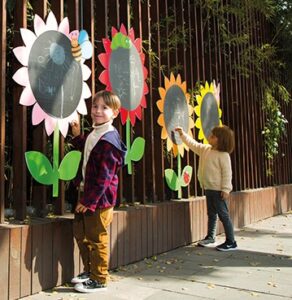Chalk-flowers