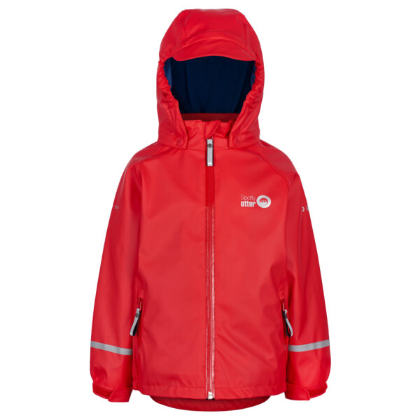 Spotty Otter Forest Leader Jacket in red