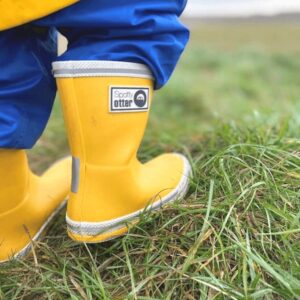 Spotty Otter Forest Ranger Wellies in yellow