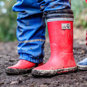 Spotty Otter Wellies