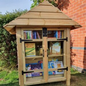 Outdoor book library