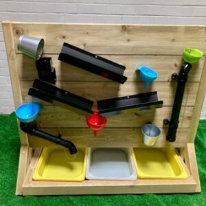 Water Investigation Station with funnels, chutes and water trays