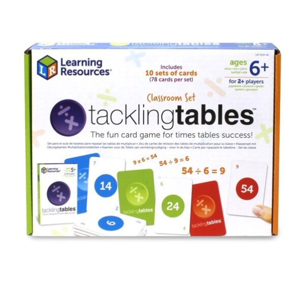 Tackling Tables Class Set Multiplication Game