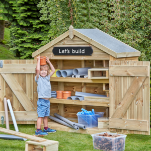 Outdoor Wooden Storage Shed