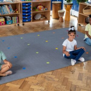 Rainbow Stars Carpet