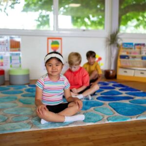 Water Droplet Super Deluxe Carved Carpet