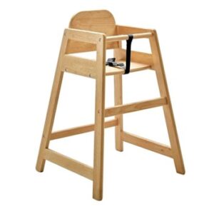 Wooden high chair