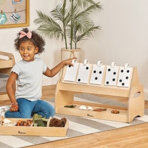 Giant Wooden Flip with tray and stand
