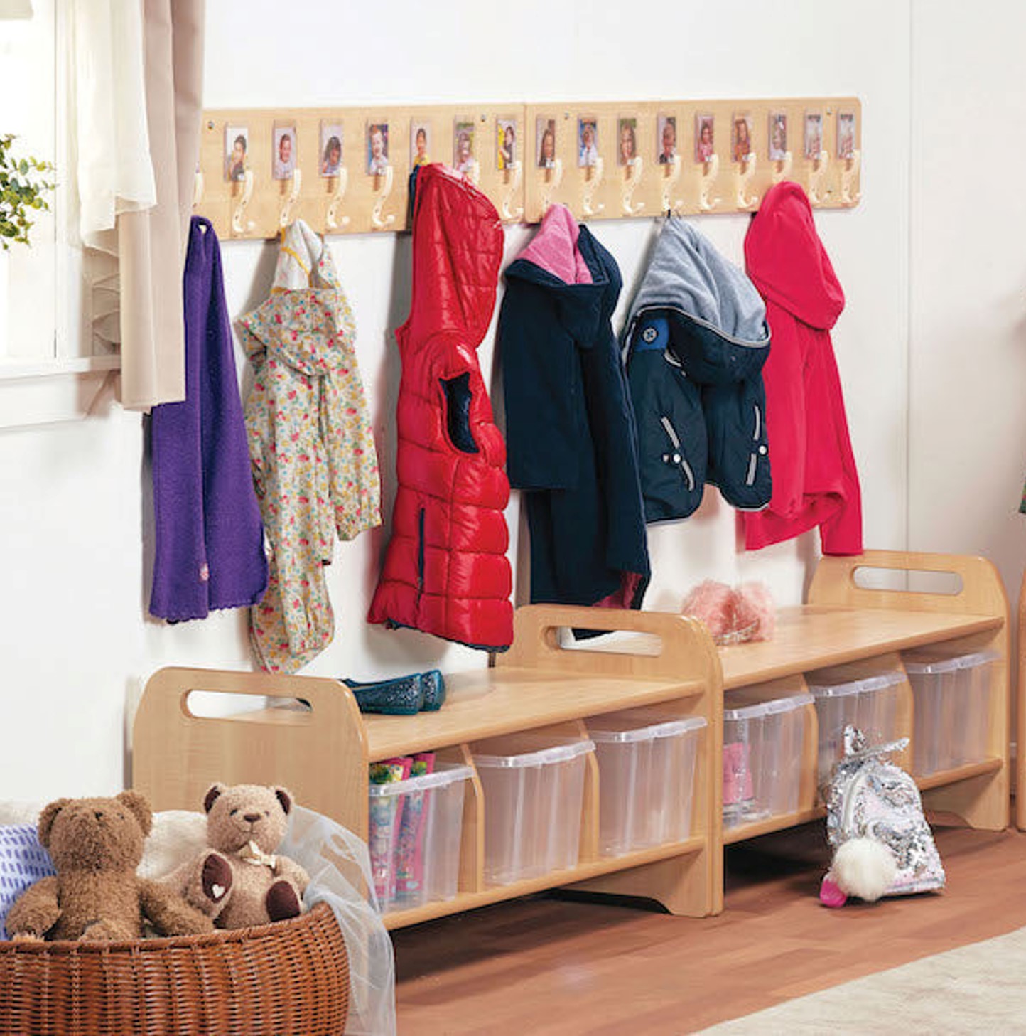 Nursery Cloakroom Bench Set